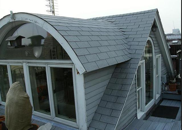 迪斯卡维单层标准型沥青瓦适用于异型屋面